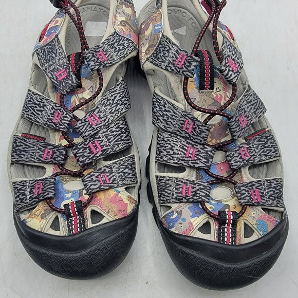 Keen Newport H2 Womens 9 Gray Sandals Waterproof Closed Toe Casual Beach Water - Picture 12 of 12